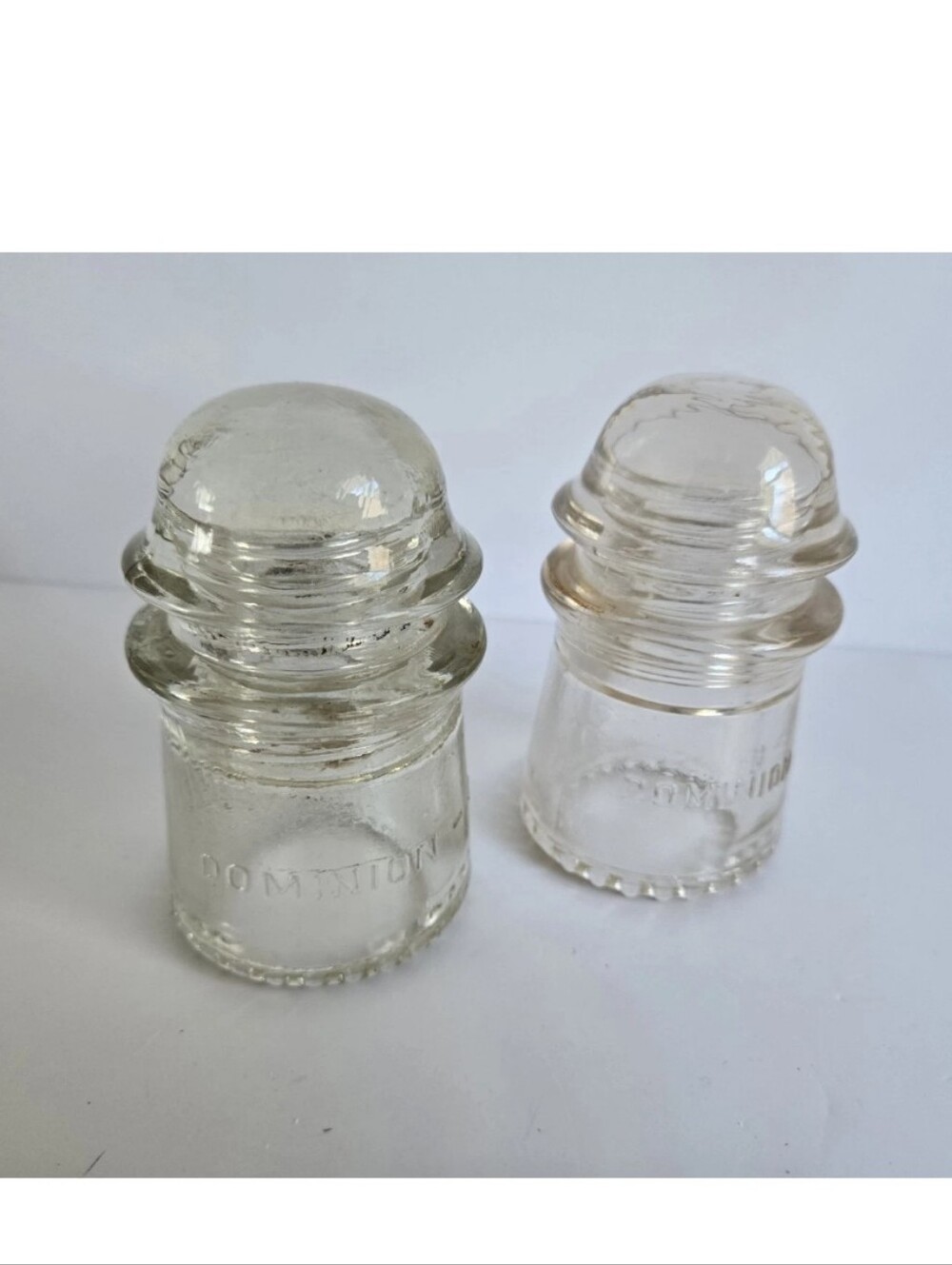 Dominion Glass Company Insulator Vintage Lot